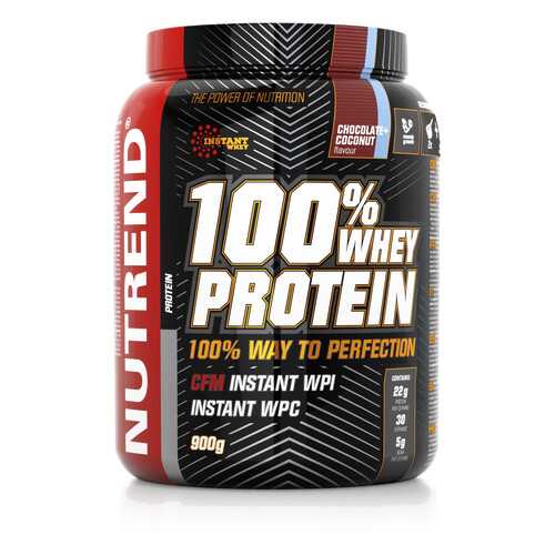 Протеин NUTREND 100% Whey Protein (0.9 кг) шоколад-кокос в Декатлон