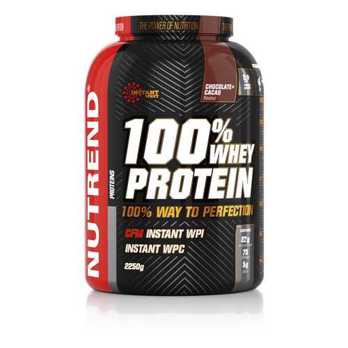 Протеин NUTREND 100% Whey Protein (2.3 кг) шоколад-какао в Декатлон