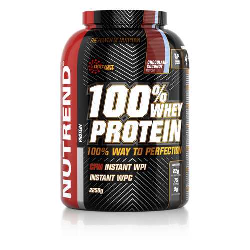 Протеин NUTREND 100% Whey Protein (2.3 кг) шоколад-кокос в Декатлон