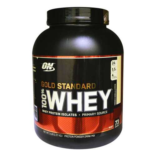 Протеин Optimum Nutrition 100% Whey Gold Standard 2270 г French Vanilla Creme в Декатлон