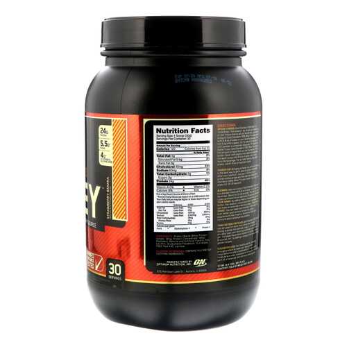 Протеин Optimum Nutrition 100 % Whey Gold Standard 2270 г Strawberry Banana в Декатлон