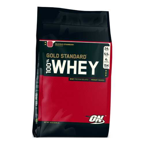 Протеин Optimum Nutrition 100% Whey Gold Standard 4550 г Strawberry в Декатлон