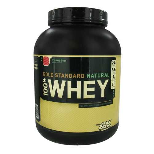 Протеин Optimum Nutrition 100% Whey Gold Standard Natural 2180 г Strawberry в Декатлон