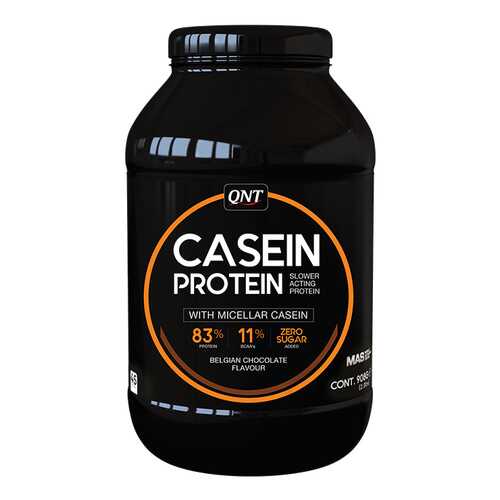 Протеин QNT Casein Protein 908 г Belgian Chocolate в Декатлон