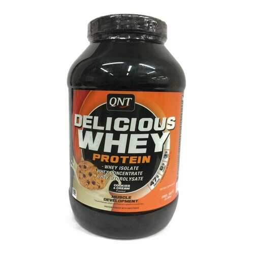 Протеин QNT Delicious Whey Protein 1000 г Cookie Cream в Декатлон