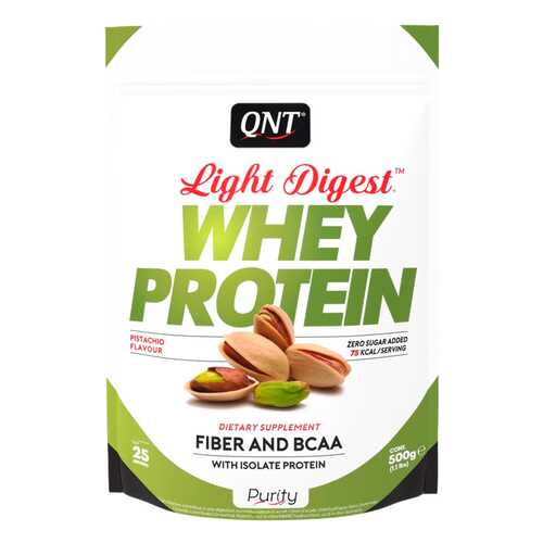 Протеин QNT Whey Protein Light Digest 500 г Pistachio в Декатлон