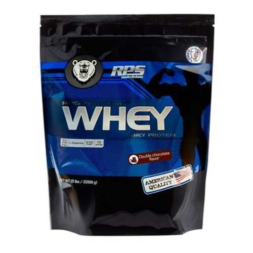 Протеин RPS Nutrition Whey Protein 2268 г Double Chocolate в Декатлон