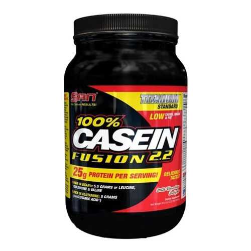 Протеин SAN 100% Casein Fusion 1000 г Milk Chocolate Delight в Декатлон