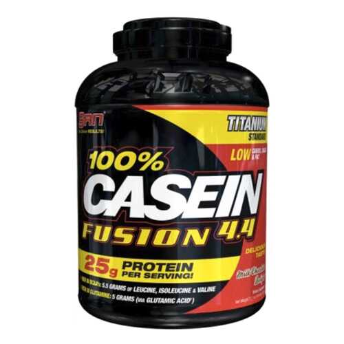 Протеин SAN 100% Casein Fusion 2000 г Vanilla Pudding в Декатлон