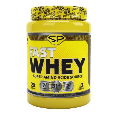 Протеин Steel Power Nutrition Fast Whey Protein 900 г арахис-карамель-нуга-шоколад в Декатлон