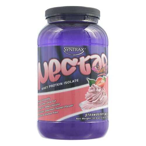 Протеин Syntrax Nectar Naturals 974 г Strawberry Cream в Декатлон
