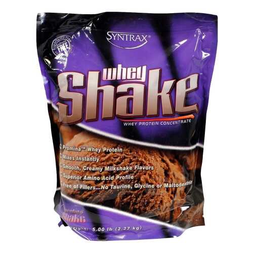 Протеин Syntrax Whey Shake 2270 г Chocolate Shake в Декатлон