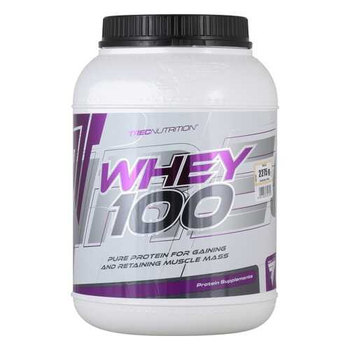 Протеин Trec Nutrition Whey 100 2275 г Creamy Strawberry в Декатлон