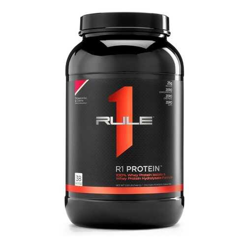 Rule One Proteins Протеин Rule 1 R1 Protein (изолят), 1144 г, вкус: клубничный крем в Декатлон