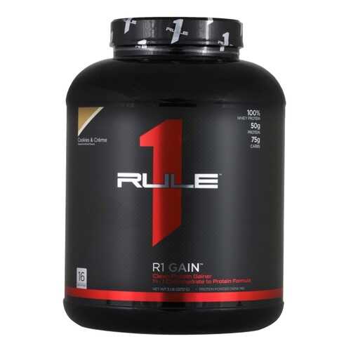 Rule One Proteins R1 Gain, 2270 г, вкус: печенье-крем в Декатлон