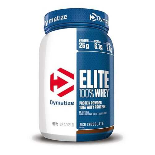 Сывороточный протеин Dymatize Elite Whey (ванильное пироженое), 908 г в Декатлон