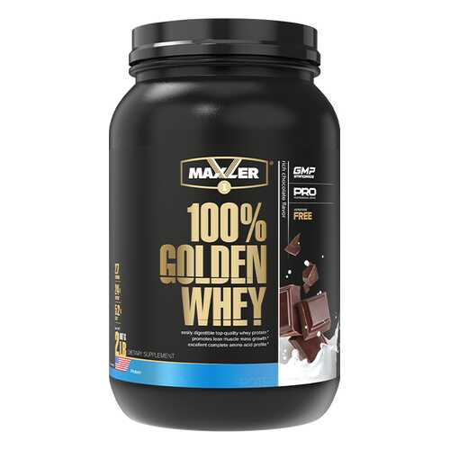 Сывороточный протеин MAXLER Golden Whey Насыщенный шоколад 908 гр в Декатлон