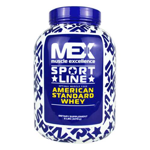 Сывороточный протеин MEX American Standard Whey (2270 г) (Ваниль) в Декатлон