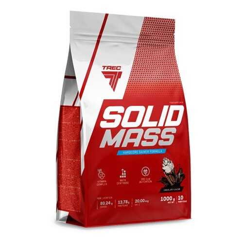 Trec Nutrition Гейнер Solid Mass, 1000 г, вкус: шоколад в Декатлон