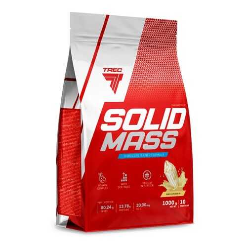 Trec Nutrition Гейнер Solid Mass, 1000 г, вкус: ваниль в Декатлон