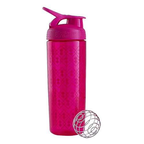 Бутылка, шейкер Blender Bottle SportMixer Sleek 1 кам. 828 мл малиновый в Декатлон