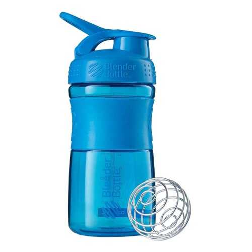 Шейкер Blender Bottle SportMixer 1 кам. 591 мл морской голубой в Декатлон