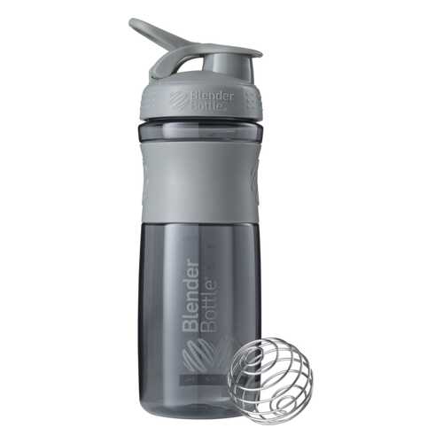 Шейкер BlenderBottle SportMixer 828 мл Pebble Grey серый графит в Декатлон