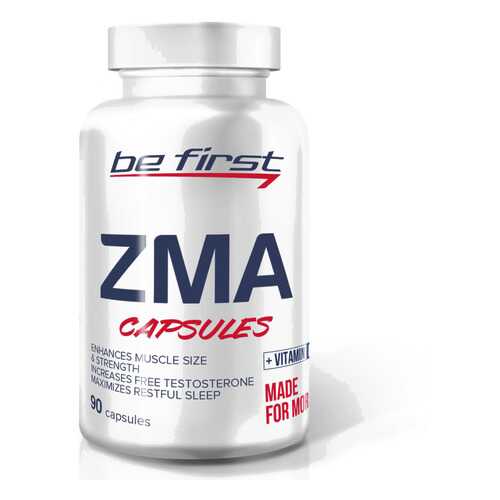 Be First ZMA + vitamin D3 (90 капсул) - магний цинк витамины для мужского здоровья в Декатлон