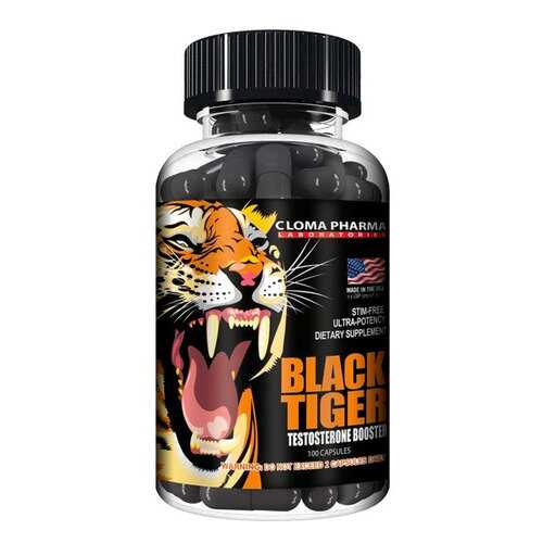 Cloma Pharma Black Tiger 100 капсул в Декатлон