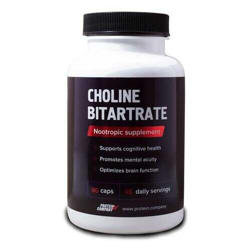 Холина битартрат Protein.Company Choline Bitartrate 90 капсул в Декатлон