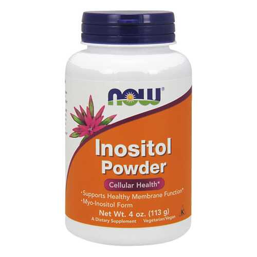 NOW Inositol Powder 4 oz. (113 грамм) - витамин b8, инозитол в Декатлон