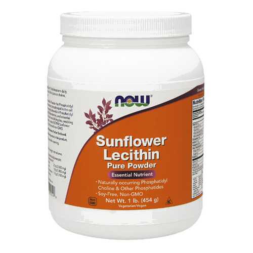 NOW Sunflower Lecithin Pure Powder 454 г в Декатлон