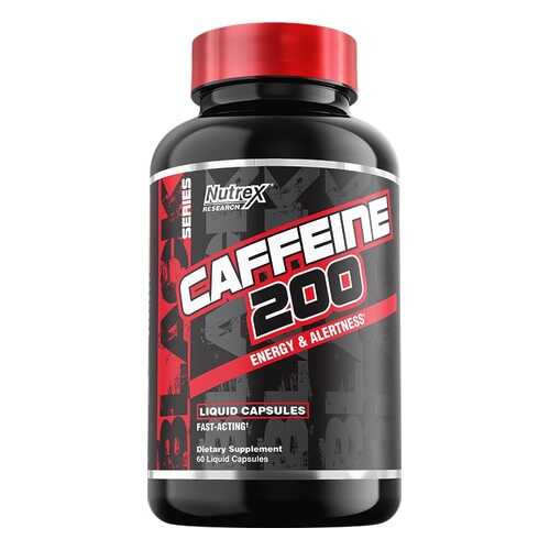 Nutrex Caffeine 200 liquid 60 cap (60 капс.) в Декатлон