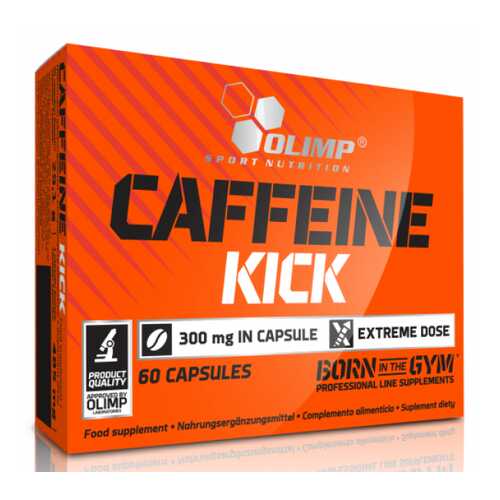 Энергетик Olimp Caffeine Kick 60 капсул, без вкуса в Декатлон