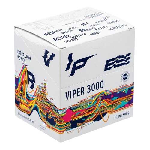 Liquid & Liquid Guarana Viper 3000, 20 шт, вкус: красная ягода в Декатлон