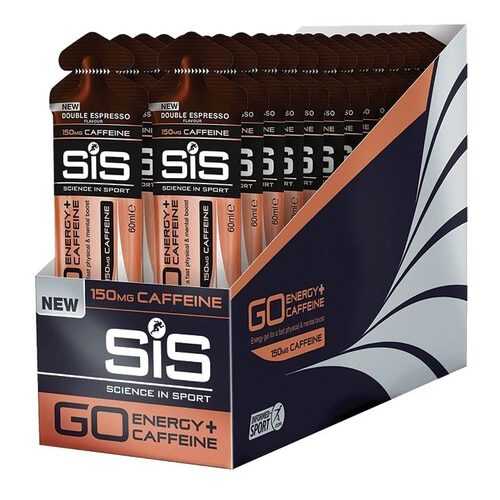 Science in Sport (SIS) Гель Go Energy+Caffeine 60 мл, 30 шт, вкус: двойной эспрессо в Декатлон