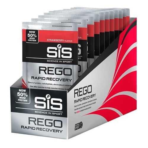 Science in Sport (SIS) Напиток Rego Rapid Recovery 50 г, 18 пак, вкус: клубника в Декатлон