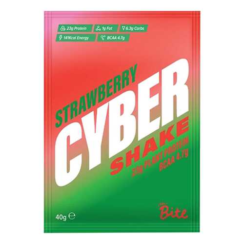 Шейк Cyber Клубника Bite 40 г в Декатлон