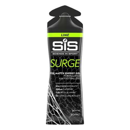 Углеводный гель SiS Surge Pre-Match Energy Gel 66 г, лайм в Декатлон