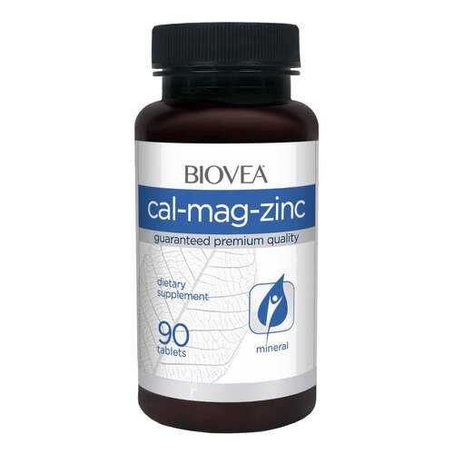 Кальций BIOVEA Cal-Mag-Zinc 90 таблеток в Декатлон