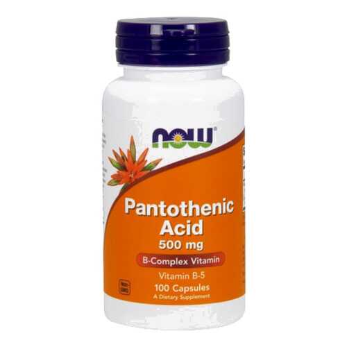 Витамин B5 NOW Sports Pantothenic Acid 100 капсул в Декатлон