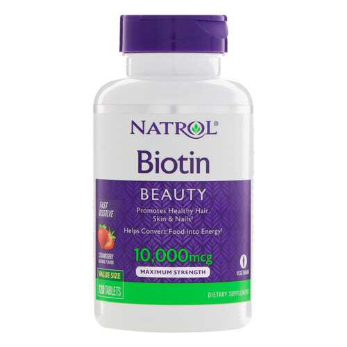 Витамин B7 Natrol Biotin 10000 60 таблеток в Декатлон