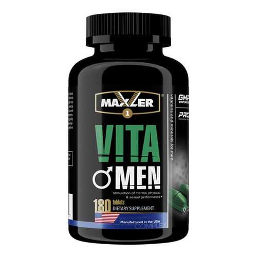 Витаминно-минеральный комплекс Maxler VitaMen 180 таблеток в Декатлон