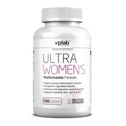 VPLab Nutrition Ultra Women's Multivitamin Formula 180 caps в Декатлон