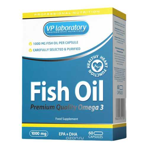 Omega 3-6-9 VPLab 60 капс. в Декатлон