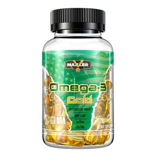 Omega-3 Maxler Gold 120 капсул в Декатлон