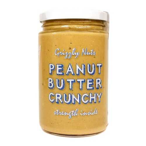 Grizzly Nuts Peanut Butter Crunchy (Арахисовая паста с кусочками арахиса), 370 г в Декатлон