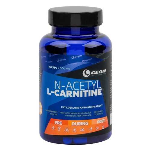 Geon N-Acetyl L-Carnitine, 75 капсул в Декатлон