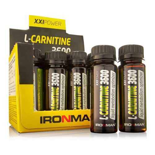 XXI Power L-Carnitine 3600, 12 ампул по 60 мл, земляника в Декатлон