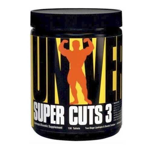 Жиросжигатель Universal Nutrition Super Cuts 3, 130 таблеток в Декатлон